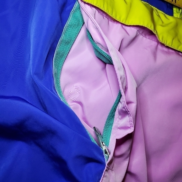 Teddy Fresh Rip N Dip Pastel Hooded Pullover Windbreaker Jacket Mens Medium - Picture 10 of 15